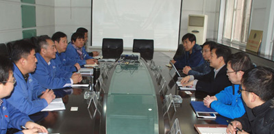 西安理工大領(lǐng)導(dǎo)來星火機床公司洽談合作
